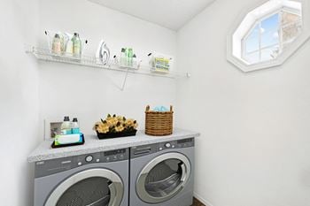 Washer and dryer connections